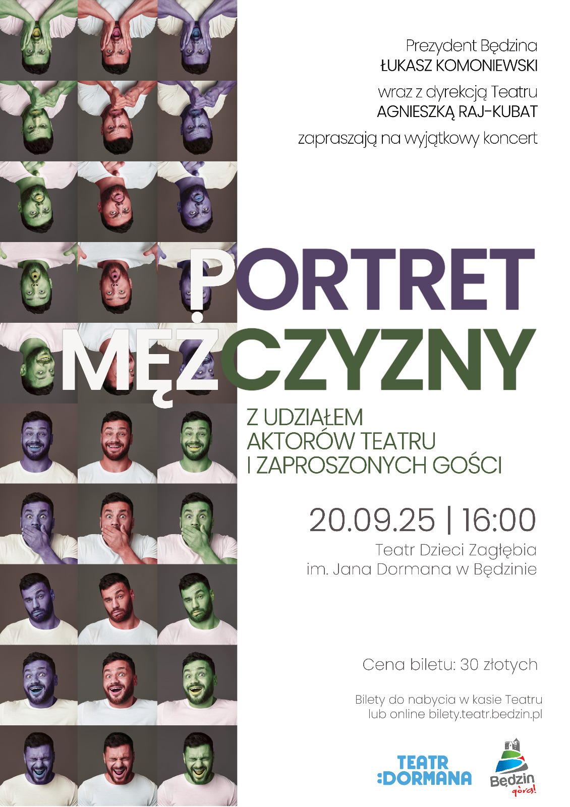 PORTRET MĘŻCZYZNY – koncert